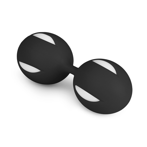 Wiggle Duo Kegel Ball – schwarz/weiß
