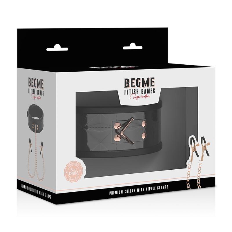 BEGME BLACK EDITION HALSBAND MIT NIPPELKLEMMEN – Bild 7
