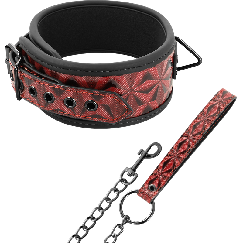 BEGME RED EDITION VEGANE LEDERHALSKETTE – Bild 2