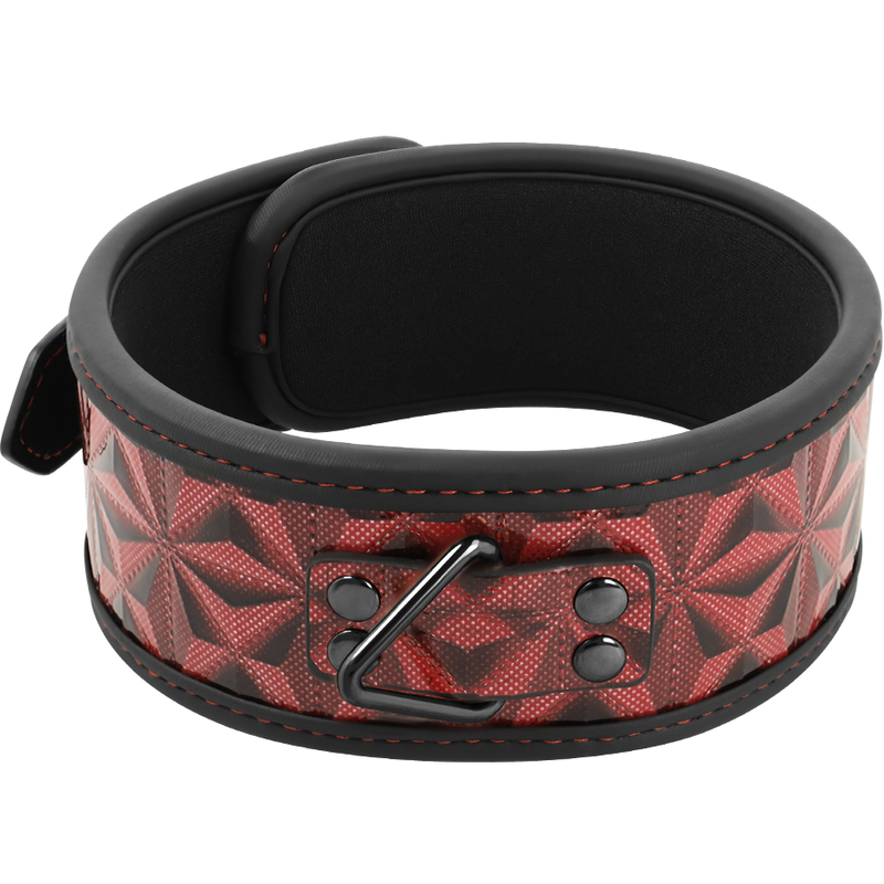 BEGME RED EDITION VEGANE LEDERHALSKETTE – Bild 3
