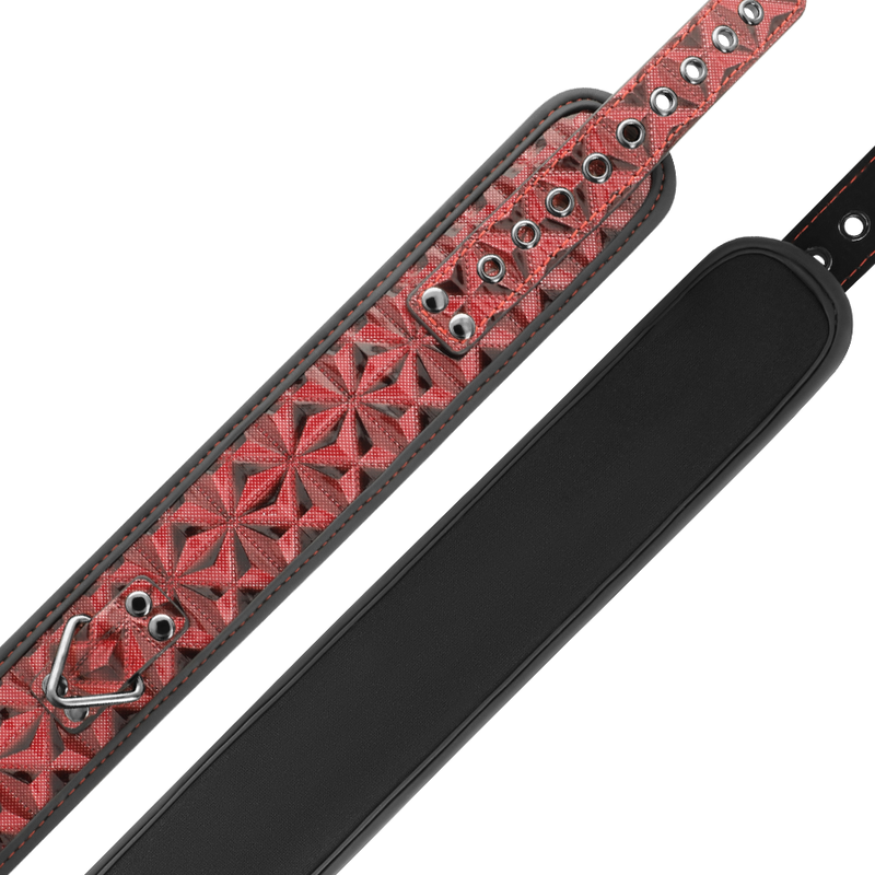 BEGME RED EDITION VEGANE LEDERHALSKETTE – Bild 4