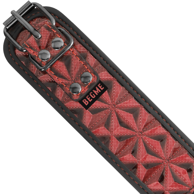 BEGME RED EDITION VEGANE LEDERHALSKETTE – Bild 6