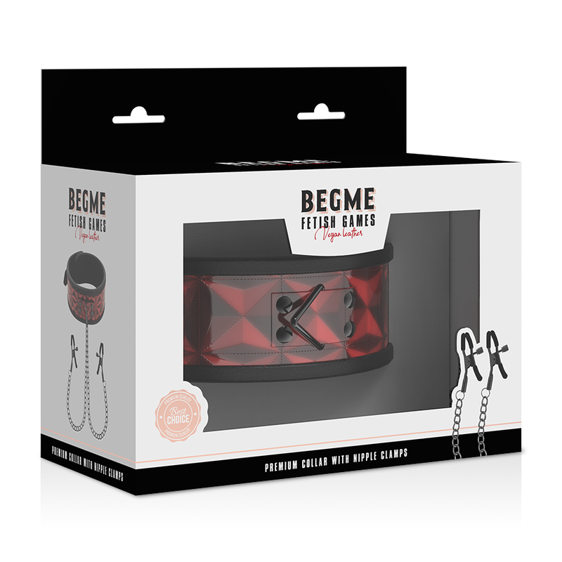 BEGME RED EDITION HALSKETTE MIT KETTEN UND NIPPEL – Bild 7