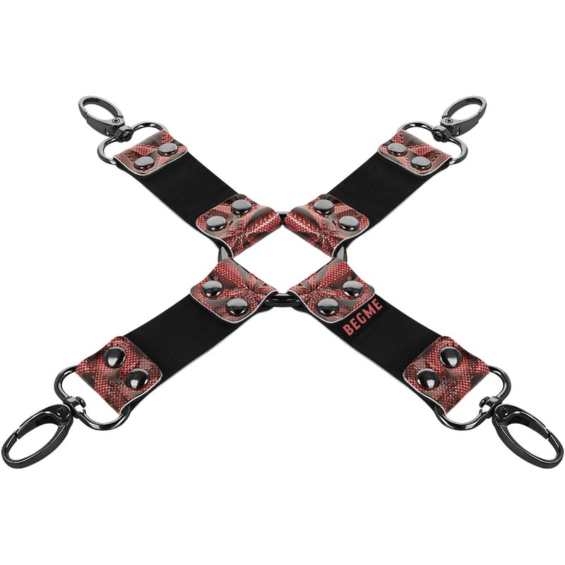 BEGME RED EDITION HOG KRAWATTE VEGANES LEDER – Bild 4