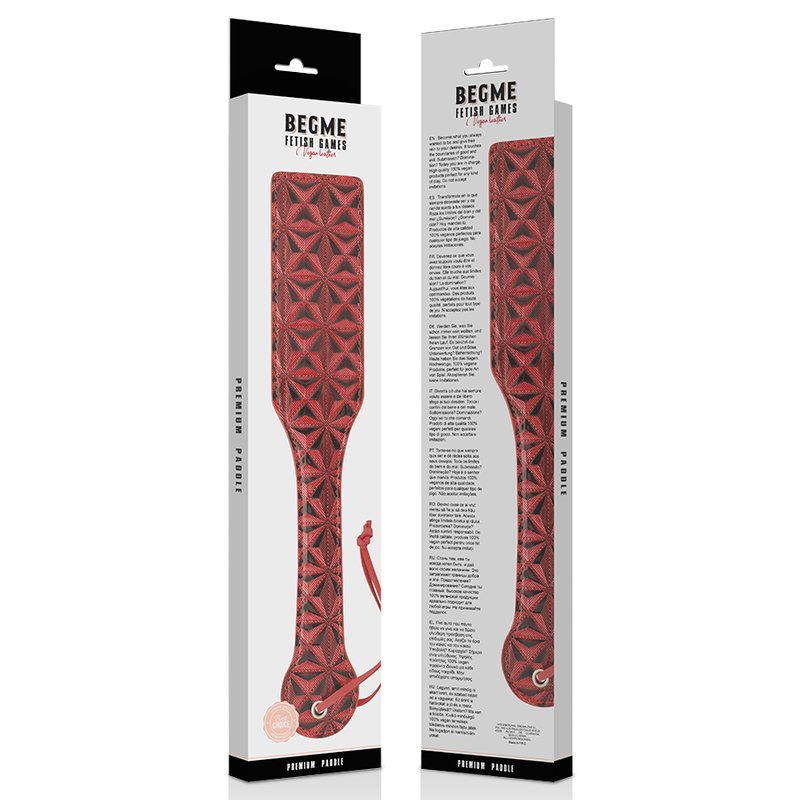 BEGME RED EDITION VEGANE LEDERSCHAUFEL – Bild 4