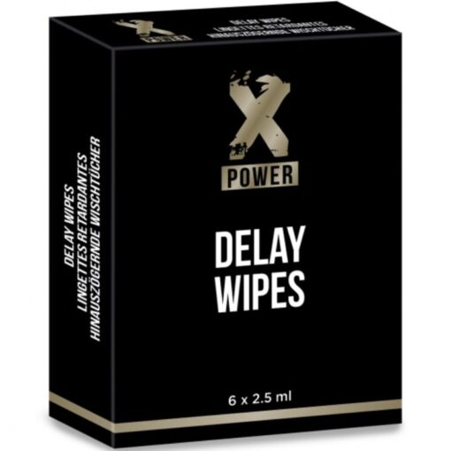 XPOWER DELAY WIPES 6 EINHEITEN