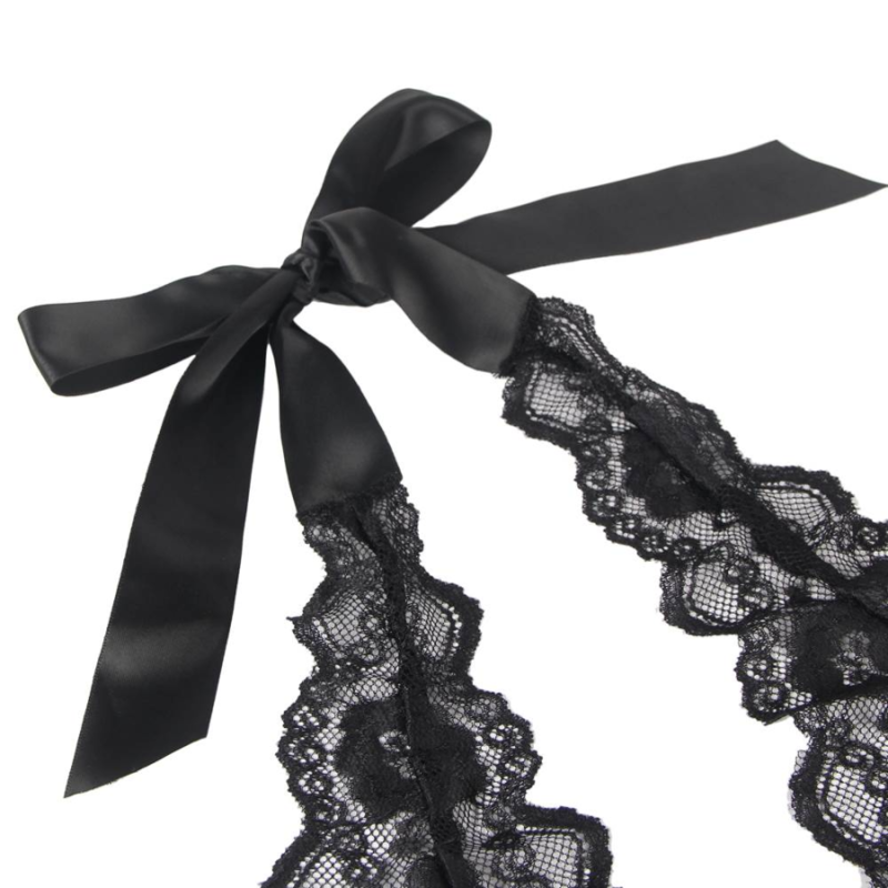 QUEEN LINGERIE DEEP V RÜCKENLOSER SPITZE TEDDY L/XL – Bild 10