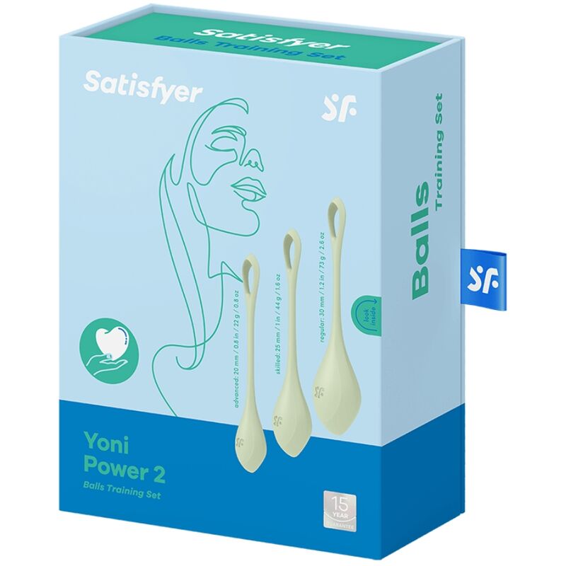 SATISFYER YONI POWER 2 TRAININGSSET - GRÜN – Bild 3