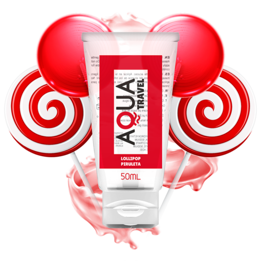 AQUA TRAVEL LOLLIPOP FLAVOUR SCHMIERMITTEL AUF WASSERBASIS ? 50 ML