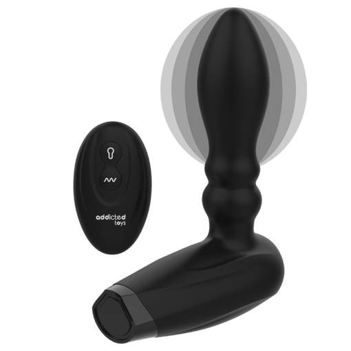 ADDICTED TOYS AUFBLASBARER FERNBEDIENUNGSSTECKER - 10 VIBRATIONSMODI – Bild 2