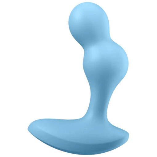 SATISFYER DEEP DIVER VIBRATING PLUG APP - BLUE – Bild 2