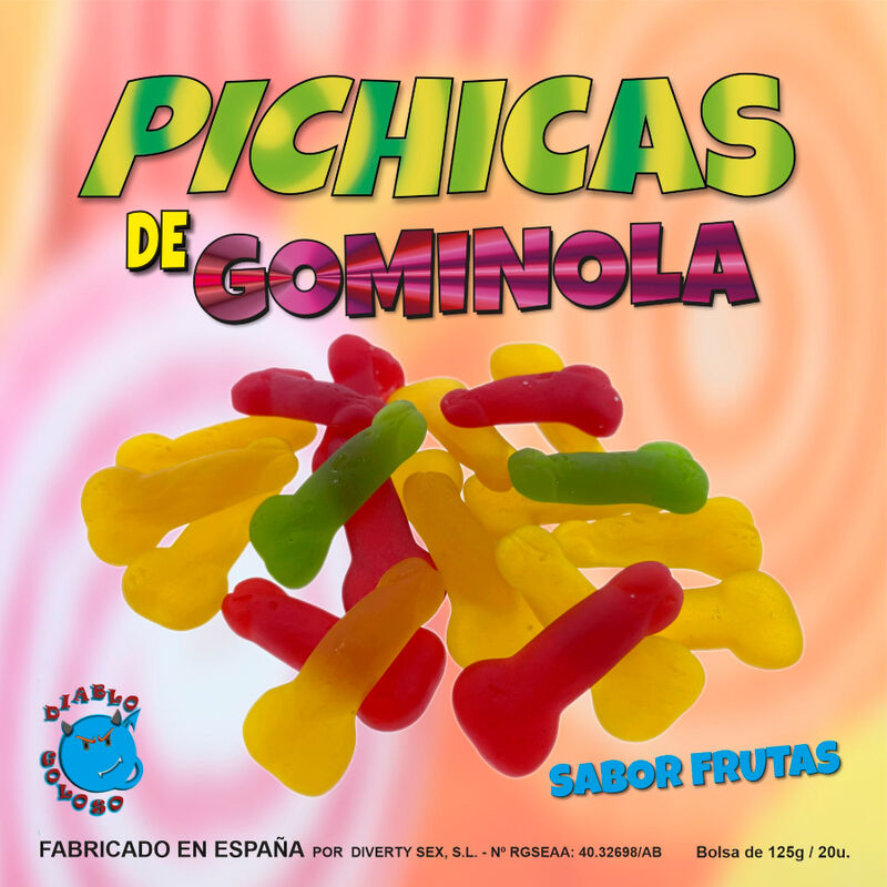 DIABLO PICANTE - GUMMIGE PENISFRÜCHTE