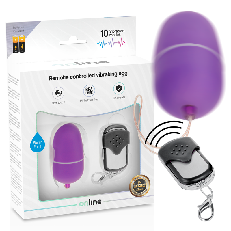 ONLINE FERNBEDIENUNG VIBRATIONSEI M - LILA – Bild 2