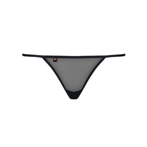 OBSESSIVE - LUIZA THONG BLACK L/XL – Bild 2
