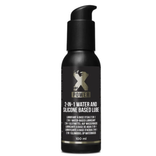 XPOWER 2-IN-1 WASSER- UND SILIKONBASIERTES SCHMIERMITTEL 100 ML