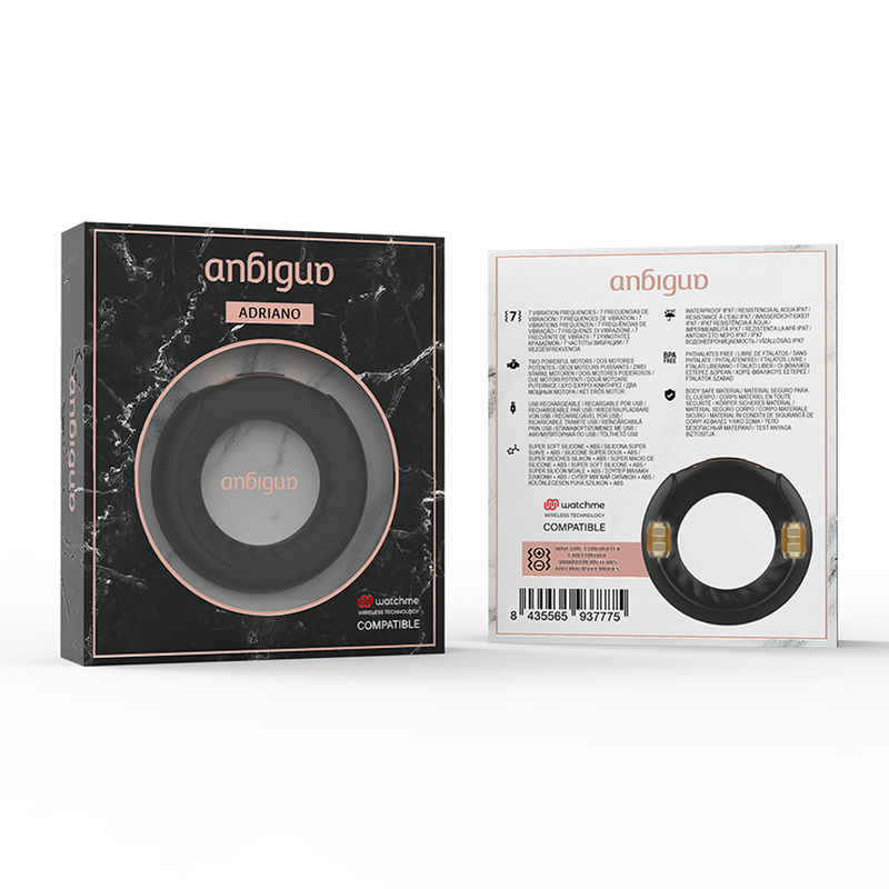 ANBIGUO ADRIANO VIBRIERENDER RING WATCHME WIRELESS TECHNOLOGIE KOMPATIBEL – Bild 11