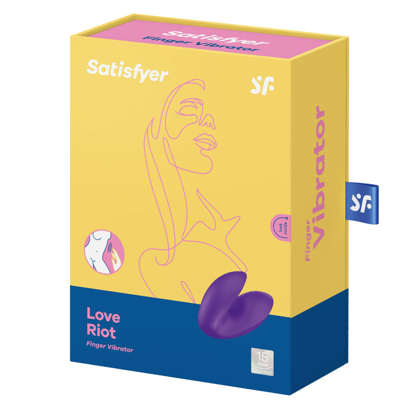 SATISFYER LOVE RIOT FINGERVIBRATOR ? LILA – Bild 4