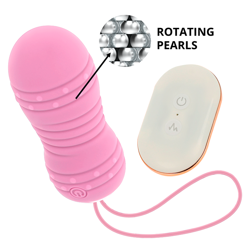 OHMAMA FERNBEDIENUNG DREHENDES EI 7 MUSTER - ROSA – Bild 3