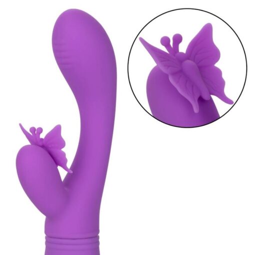 CALIFORNIA EXOTICS BUTTERFLY KISS FLUTTER VIOLETT – Bild 4