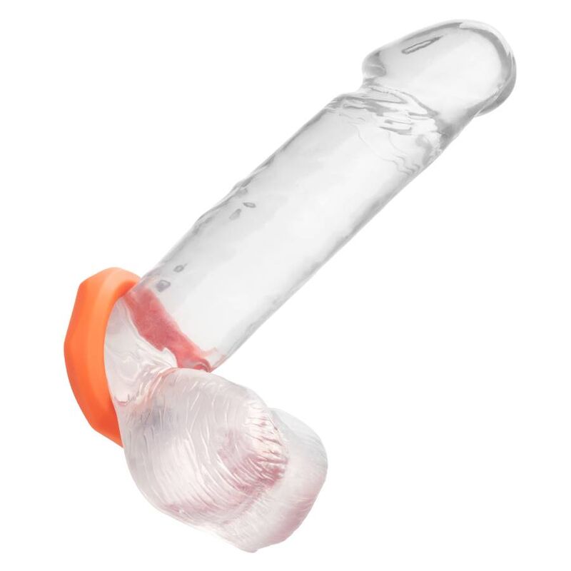 CALIFORNIA EXOTICS ALPHA SEXAGON RING ORANGE