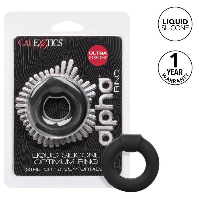 CALIFORNIA EXOTICS ALPHA OPTIMUM RING SCHWARZ – Bild 2