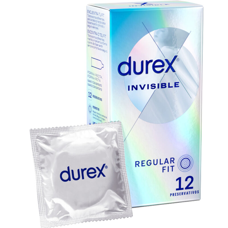 UNSICHTBARE EXTRA FEINE DUREX 12 EINHEITEN