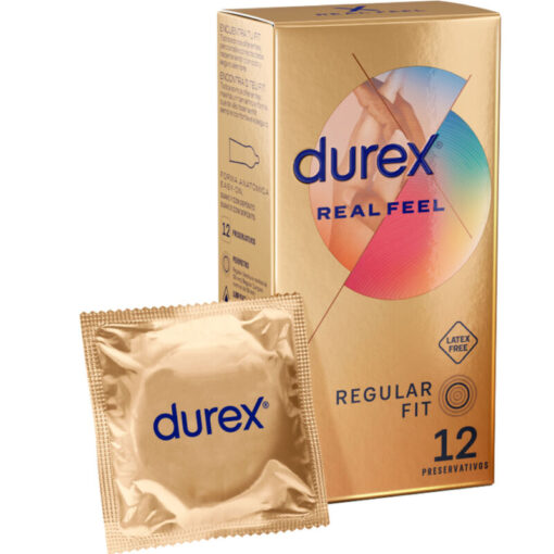 DUREX REAL FEEL 12 UNITS