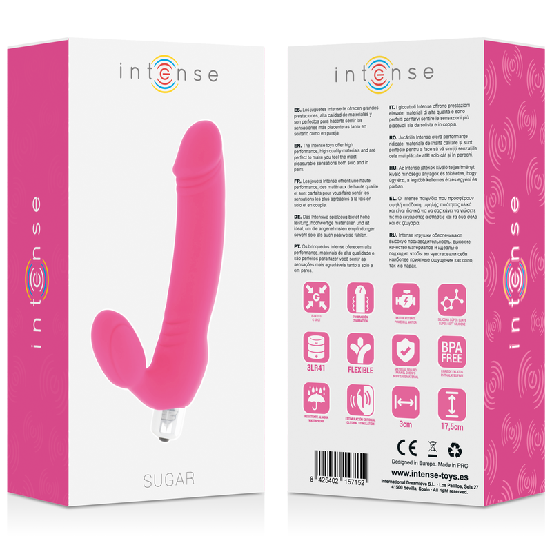 INTENSIVER ZUCKER SIEBEN GESCHWINDIGKEITEN SILICONE HOT PINK – Bild 6