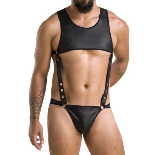 PASSION 056 BODY ADAM BLACK  L/XL – Bild 3
