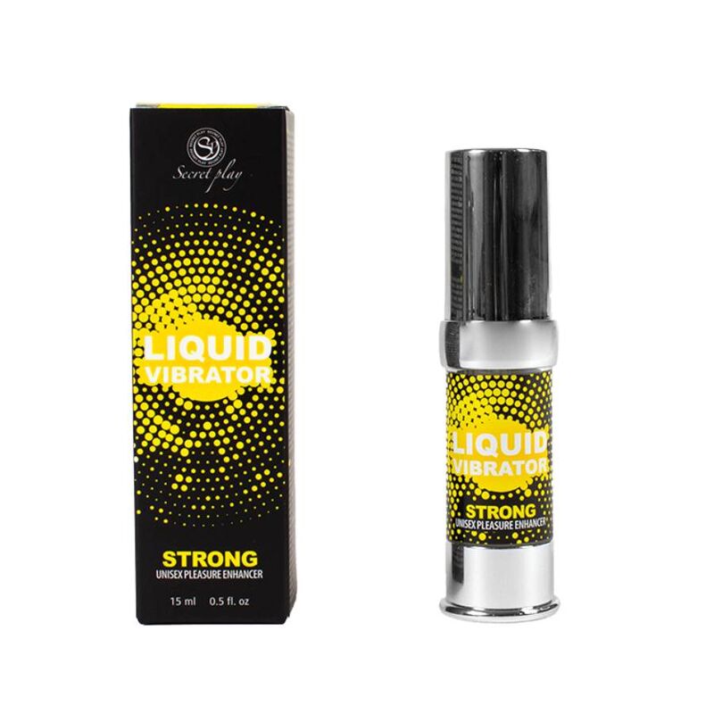 SECRETPLAY FLÜSSIGER VIBRATOR STIMULATOR UNISEX STARK 15 ML – Bild 4