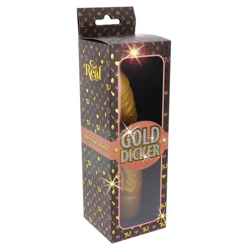 WERDEN SIE ECHT ? GOLD DICKER STIM VIBRATOR GOLD – Bild 8