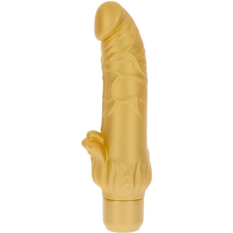 WERDEN SIE ECHT ? GOLD DICKER STIM VIBRATOR GOLD