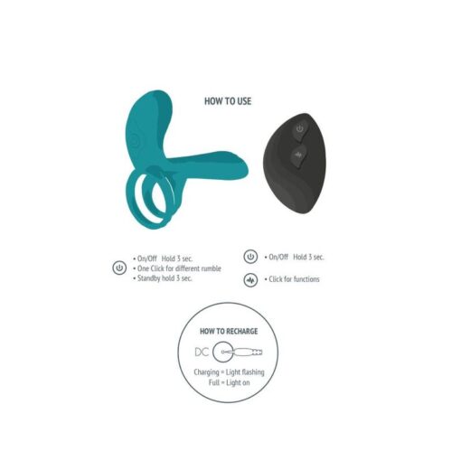 XOCOON ? VIBRATORRING FÜR PAARE GRÜN – Bild 4