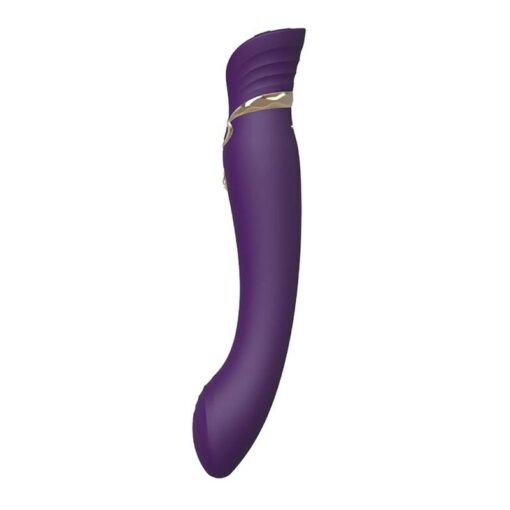 ZALO - QUEEN SET PULSE WAVE CLIT STIM PURPLE – Bild 7