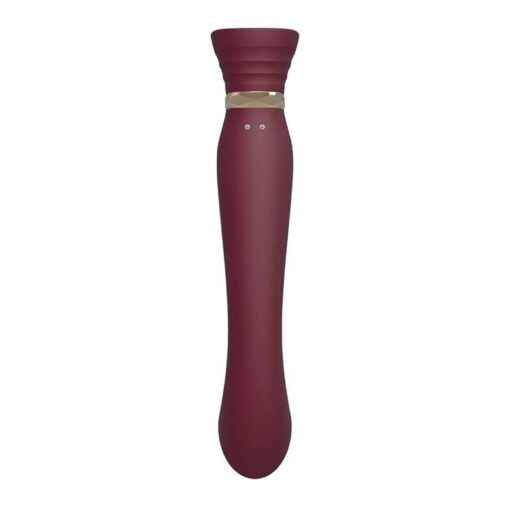 ZALO - QUEEN SET PULSE WAVE CLIT STIM RED – Bild 8
