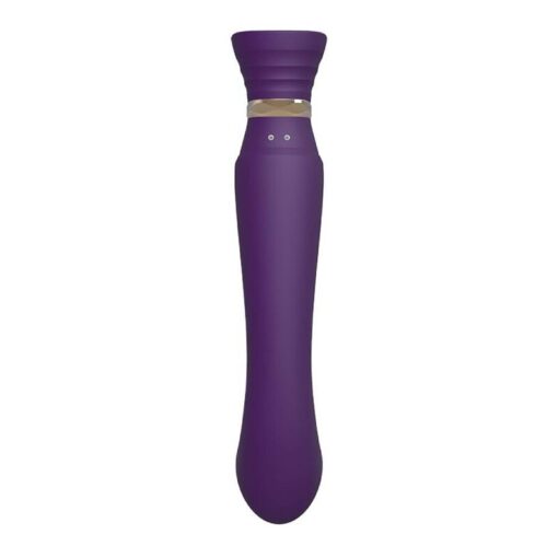 ZALO - QUEEN SET PULSE WAVE CLIT STIM PURPLE – Bild 9