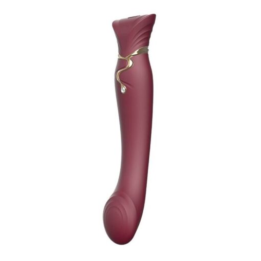 ZALO - QUEEN SET PULSE WAVE CLIT STIM RED – Bild 4