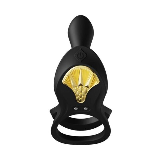 ZALO - BAYEK VIBRATING COUPLES RING BLACK – Bild 3