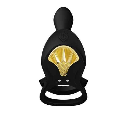 ZALO - BAYEK VIBRATING COUPLES RING BLACK – Bild 4