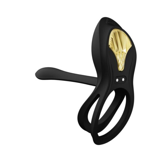 ZALO - BAYEK VIBRATING COUPLES RING BLACK – Bild 8