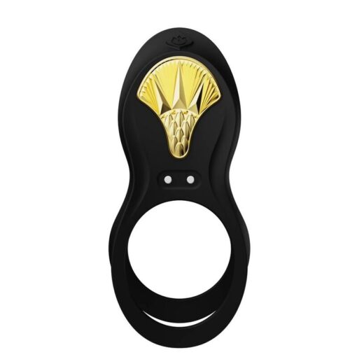 ZALO - BAYEK VIBRATING COUPLES RING BLACK – Bild 5