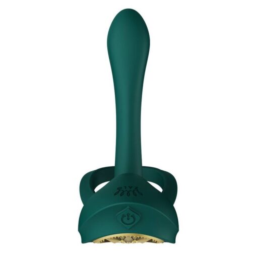 ZALO - BAYEK VIBRATING COUPLES RING GREEN – Bild 13