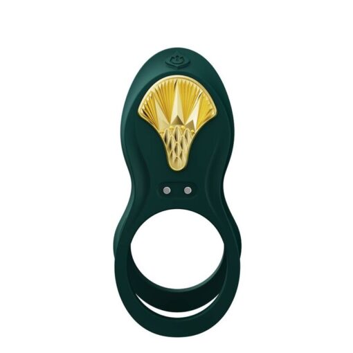 ZALO - BAYEK VIBRATING COUPLES RING GREEN – Bild 8
