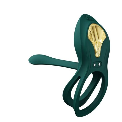 ZALO - BAYEK VIBRATING COUPLES RING GREEN – Bild 9