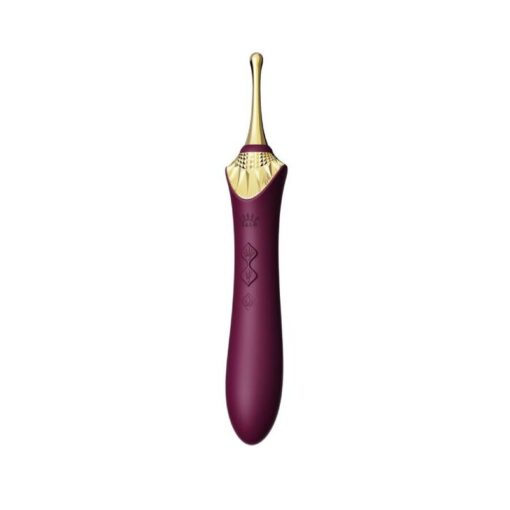 ZALO - BESS 2 CLITORAL MASSAGER PURPLE – Bild 5
