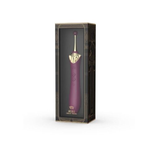 ZALO - BESS 2 CLITORAL MASSAGER PURPLE – Bild 15