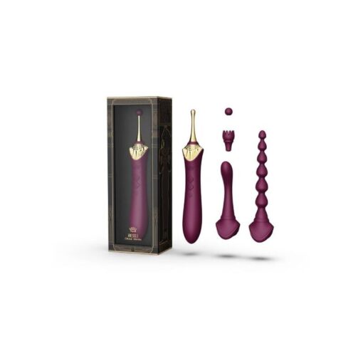 ZALO - BESS 2 CLITORAL MASSAGER PURPLE – Bild 14