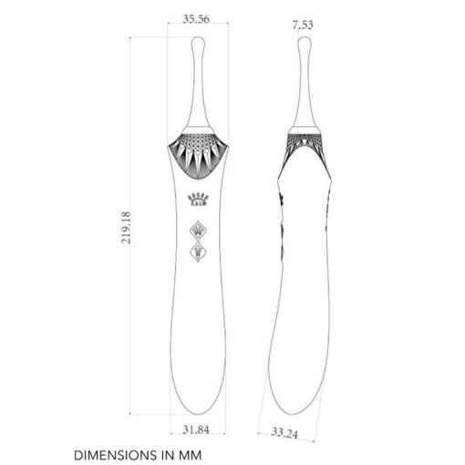 ZALO - BESS 2 CLITORAL MASSAGER PURPLE – Bild 11