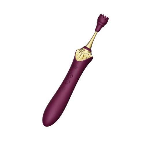 ZALO - BESS 2 CLITORAL MASSAGER PURPLE – Bild 3