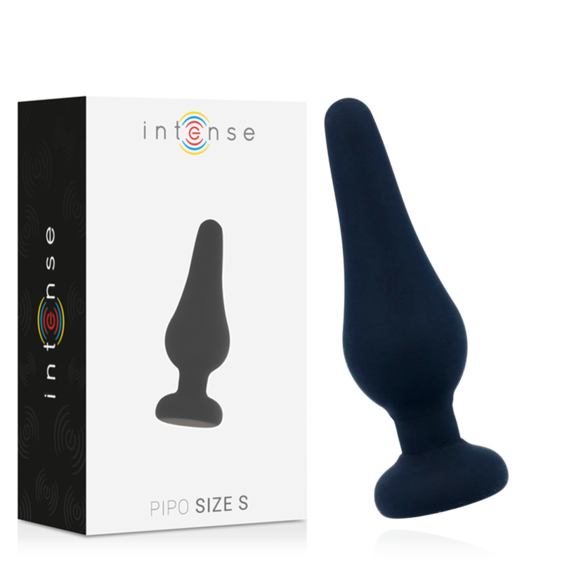 INTENSE ANAL PLUG PIPO S SILIKON SCHWARZ 9,8 CM